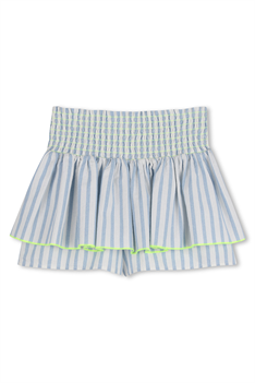 Kjol Randig - vit/blå