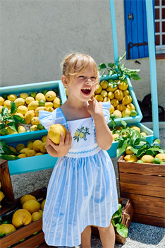 Klänning Citrus - Blå