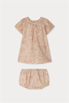 Klänning Lucia - rosa/beige