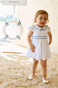 Klänning Piké - Vit