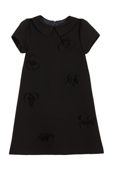 Klänning Rosor - Svart