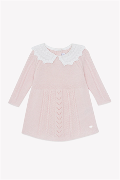 Klänning Stickad - Rosa