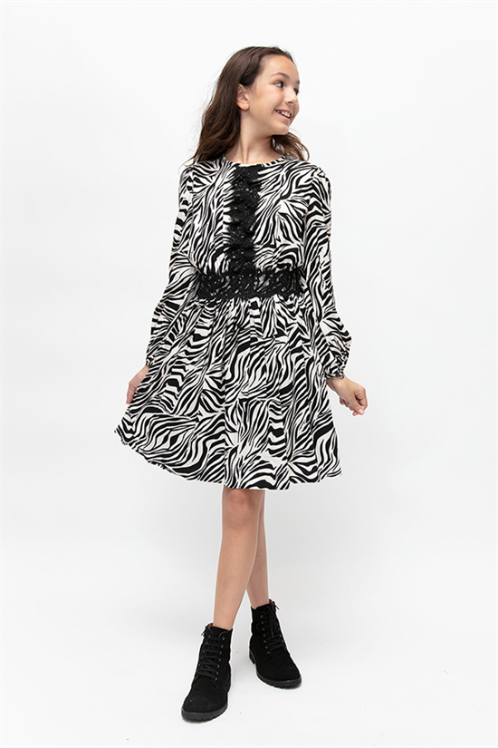 Klänning Zebra