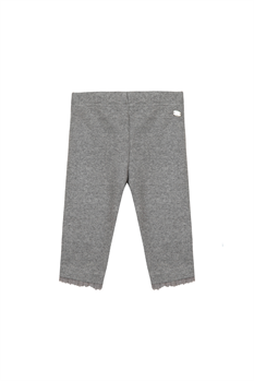 Legging Spetskant (Grå)