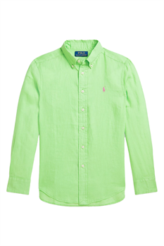 Linneskjorta Classic (Grön)