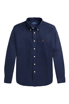 Linneskjorta Classic (Marin)