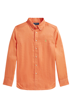 Linneskjorta Classic (Orange)