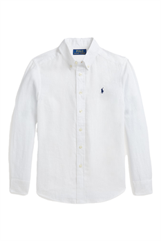 Linneskjorta Classic (Vit)