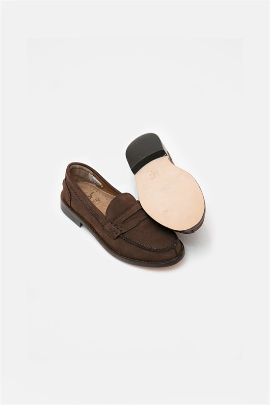 Loafers i mocka