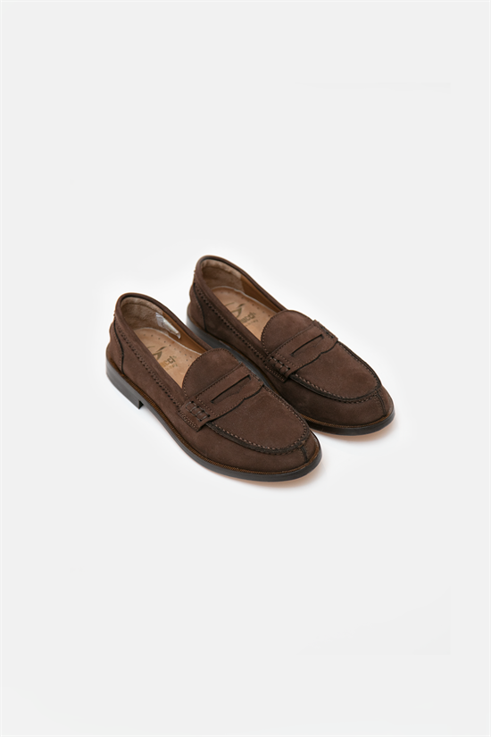 Loafers i mocka