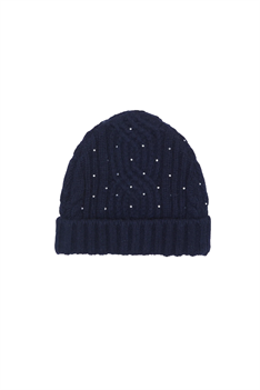 Mössa Strass - Marin