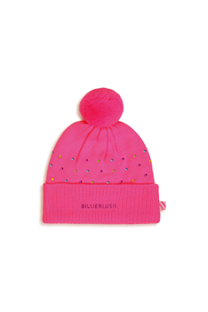 Mössa Strass - Pink