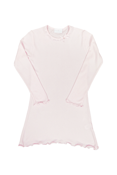 Nattlinne med spetskant (Rosa)