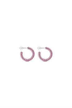 Örhänge Colorful Hoop (Rosa)