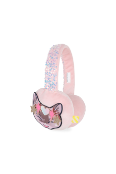 Öronmuffar Katt - Rosa