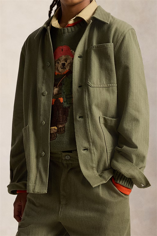 Overshirt Herringbone