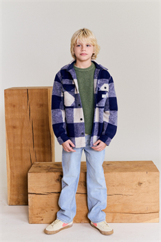 Overshirt Levi - Blå/Offwhite