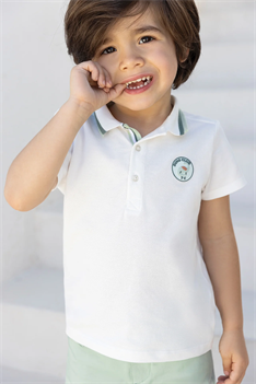 Piké Dino Club - Offwhite/Grön