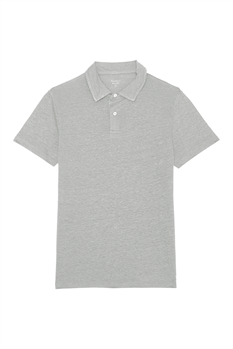 Poloshirt Linne (Grå)