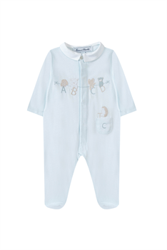 Pyjamas ABC - Ljusblå