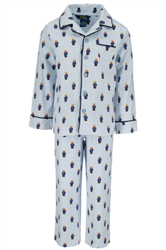 Pyjamas Björnar - Ljusblå