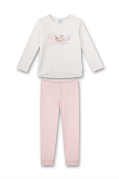 Pyjamas Fågel - Vit/Rosa