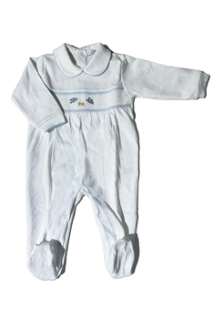 Pyjamas Får - vit/blå