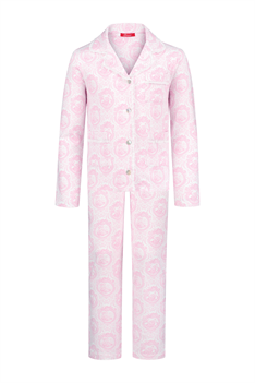 Pyjamas Mönstrad - rosa/vit