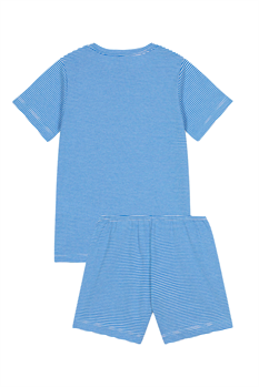 Pyjamas Randig (Blå)
