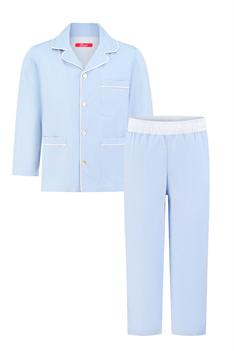 Pyjamas Rutig - Blå
