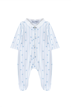 Pyjamas Sköldpaddor - vit/blå