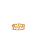 Ring Chunky Colorful - Beige