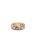 Ring Chunky Colorful - Brun