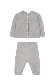 Set Byxa + Cardigan (Grå)