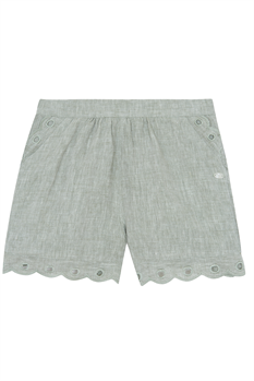 Shorts Broderi (Kaki)