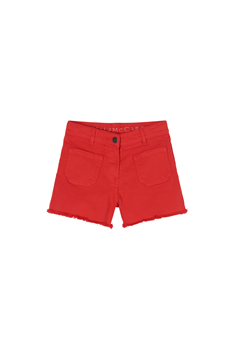 Shorts Frill - Röd