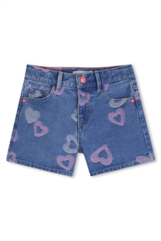 Shorts Hjärtan - Jeans