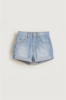 Shorts Petite - Jeans/Vit