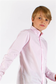 Skjorta Button Down (Ljusrosa)