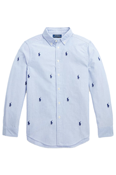 Skjorta Polo Pony - Ljusblå