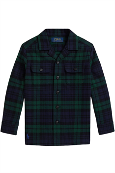 Skjorta Rutig - Marin/Grön