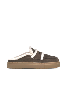 Slip In Mules - Brun
