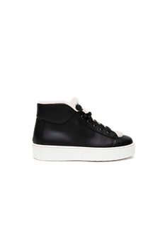Sneaker Fårskinn (Svart)