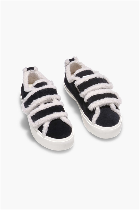 Sneaker Shearling Velcro