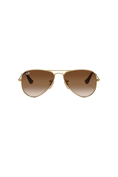 Solglasögon Aviator (Guld/Brun)