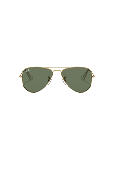 Solglasögon Aviator (Guld/grön)