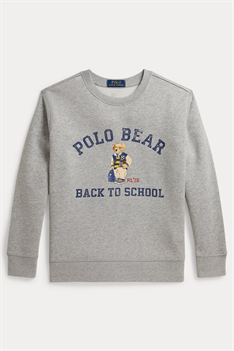 Sweatshirt Bear School - Grå