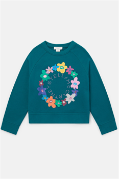 Sweatshirt Blommor