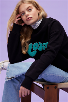Sweatshirt Lily (Svart)