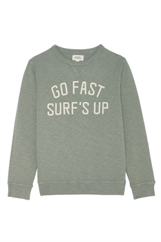 Sweatshirt Surfs Up (Grön)